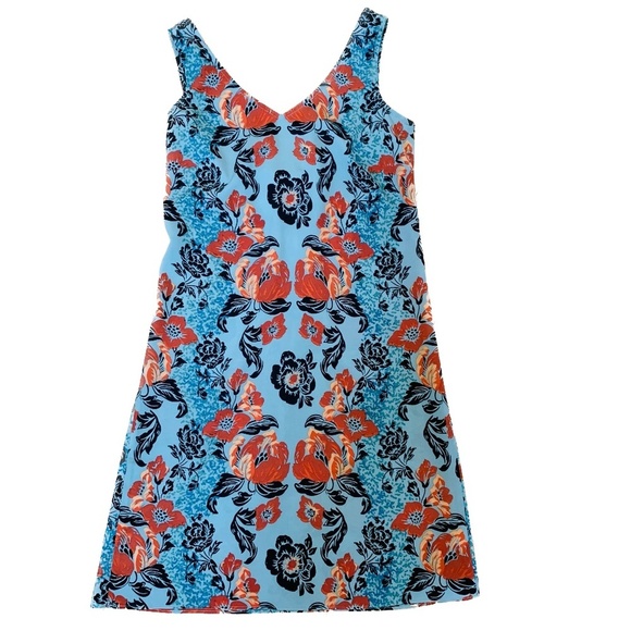 EUC Cabi Maya Style 5400 Tropical Floral Knot Dress Size XS - Picture 2 of 7